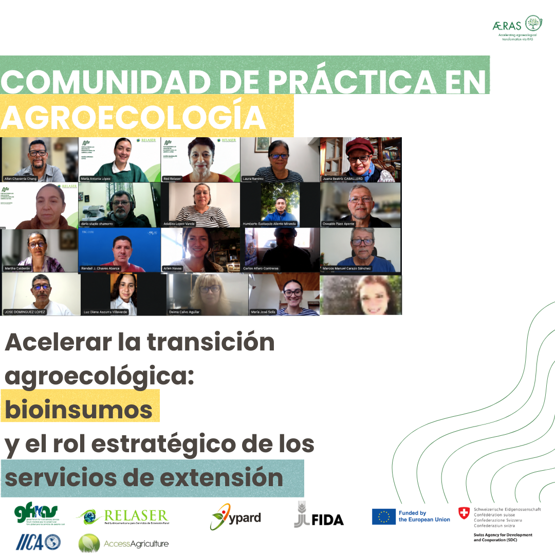 RELASER fortalece el diálogo regional sobre bioinsumos, agroecología y extensión rural